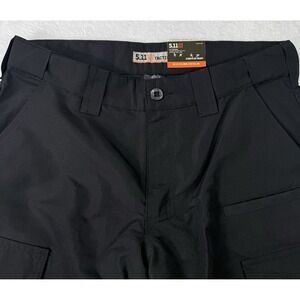 NWT 5.11 Tactical Taclite Pro Pants Mens 32x30 Black Cargo Fast Tac Work Outdoor